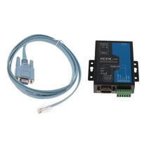 ESD 보호 기능이 있는 RS232 to RS422 RS485 직렬 포트 변환기, 94x62x25mm, 검은, 철