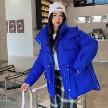 리스트 패딩 여성 경량패딩캐주얼 후드 다운 패