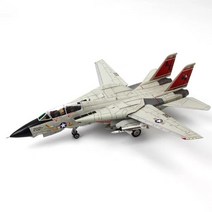 고퀄리티 F-14 톰캣 전투기 모형 1:72 톰켓 미사일 탑건 비행기 다이캐스트, A