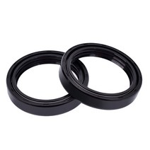바이크 Motorcycle Parts 45*57*11 45 57 11 Front Fork Oil Seal Dust Cover Suzuki RM125 M N P R S 1991, 02 2pcs oil seal