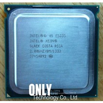 인텔 제온 E5335 2.0GHz/8M/1333 프로세서 LGA771 코어 2 쿼드 CPU LGA 775 메인 보드에서 작동 개 무료, 한개옵션0