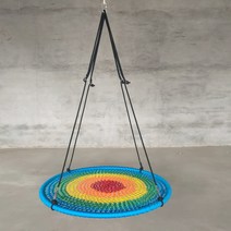 원형그네 야외 스윙 실내 철봉 설치형 레인보우 무지개 놀이기구 놀이터 관광지, 2.레인보우 지름 120cm