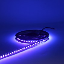 5V 12V 24V UV Led 스트립 블랙 라이트 5050 395-405nm 수족관 형광등 네일 다이오드 리본 보라색 테이프 램프, 04 DC24V 60LEDS-M_06 5m