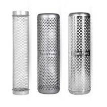 난로 연통 보호망 65mm 90mm 110mm 125mm 150mm 스텐 철 크롬 도금 메쉬 펠렛 화목 연탄 난로 안전망, 고급형 150mm