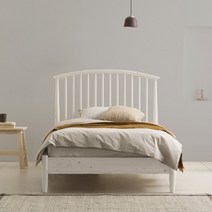 [포스트모던] 리즈 원목 침대 프레임 SS