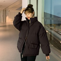 겨울 쇼트 루즈핏 여성 패딩 점퍼 Down jacket 9U812