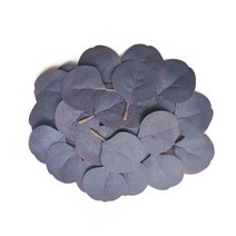 알몬드잎 베타 아몬드 여과기 50pcs 유칼립투스 실크 인공 잎 결혼식 장식 단풍 수제 Scrapbooking 공예, 08 Purple