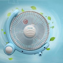 NOX953786미니 선풍기 탁상용 박스 선풍기 벽걸이 8인치 겸용, 단일옵션