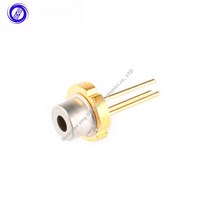 2pcs 레이저 다이오드 모듈 650nm 5mw 빨간색 TO-18 DIY 센서 2.2-2.4V LED 전자 설계, 한개옵션1, 한개옵션0