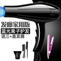 음이온드라이기 머리를보호 여성 가정용 전동 드라이어 스마트 온도조절 다단기어 블루레이 송풍기 3929122409, 블루레이 가정용 판 3000 3_스테