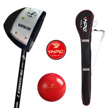하타치 파크골프 채 PH2152 4종세트 클럽 PH3400 공 가방 볼마커 가방색상 랜덤, 메탈그레이, 85도