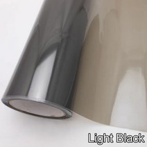 스모크 매트 블랙 자동차 헤드라이트 필름 미등 안개등 비닐 필름 헤드라이트 후방 램프 틴팅, 02 Deep Black_02 30X150 CM