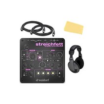 Waldorf Streichfett 스트링 신시사이저 번들 헤드폰 MIDI 케이블 Austin Bazaar 폴리쉬 크로스 포함