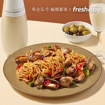 프레시지 [프레시지] 복순도가 XO소스바지락파스타 2인분, 단품없음