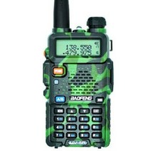 고출력 양방향 워키토키 무전기 라디오 Baofeng UV-5R 전문 CB 방송국 Baofeng UV 5R 트랜시버 5W VHF UHF 휴대용 UV5R 사냥 햄, 협력사, 위장 UV-5R