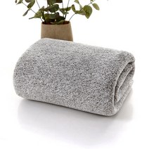 물 흡수성 목욕 타올 70x140cm 대나무 숯 섬유 가정용 체육관 타월 성인 두꺼운 부드러운 속건성 비치 타월, B_35x75cm_1 개, 비