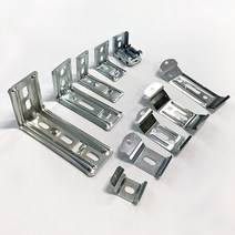 창안애 블라인드 부속품 스냅 브라켓 설치 고정 피스, 철/알루미늄 피스 - 5개