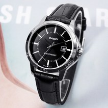 카시오 정품 CASIO 시계 MTP-V004L-1A / LTP-V004L-1A 가죽밴드 커플시계