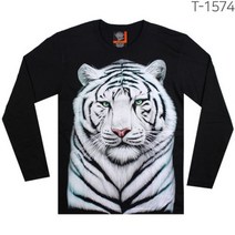 백호 긴팔티셔츠 바이크 라이더 의류 할리용품 패션긴팔티, L(105)