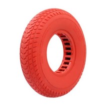 200x50 솔리드 튜브리스 타이어 전동 스쿠터 for KUGOO S1 S3 스피드 웨이 미니 4 프로 방폭형 튜브리스 휠 부품 8 인치, 빨간