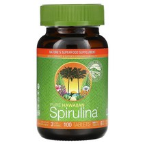 뉴트렉스하와이 하와이안 스피루리나 500mg 100정, 1개, 1개