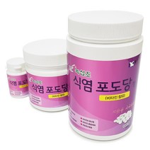 녹십초 죽염 식염 포도당 1000정, 1개