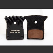 MTB 자전거 브레이크 패드 L03A 풀 메탈 냉각 핀 아이스 테크 디스크 패드 SLX Deore XT XTR M8000 사이클링 부품 1 쌍
