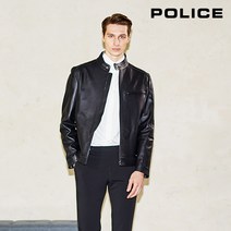 폴리스 POLICE 남성 리얼 양가죽 자켓+티셔츠 세트 (PCJK115M)