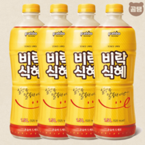 비락 식혜 어르신간식 단술 숙취해소1.5L X4페트