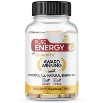 AZOTH Zynamite 천연 에너지 보충제 - 에너지 집중력 및 피로용 - 여성 및 남성용 에너지 비타민 - 충돌 방지 에너지 부스터 - 카페인 프리 누트로픽 에너지 보충제