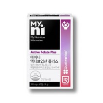 마이니 액티브 엽산 플러스, 60정, 1개