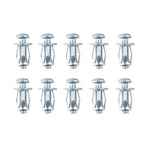 M5M6 잭 너트 자동차 금속 나사 꽃잎 너트 나사할로우 월 철제 스킨 꽃 꽃잎 너트 확장 랜턴 타입 너트10개, 02 M6