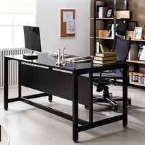 사장실책상 사무실 사장실 대표실중역가구, 블랙책상_아카시아