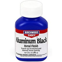 버치우드 흠집복원 알루미늄 블랙 터치 표면보호 90ml / Birchwood Casey Aluminum Black Metal Finish 3oz, 1개