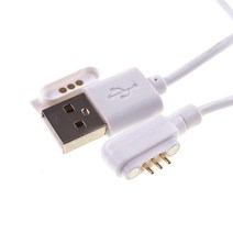 포고 핀 3 수 암 커넥터 2.50mm 피치 전원 공급 장치 충전 패널 USB 자기 케이블, 한개옵션0