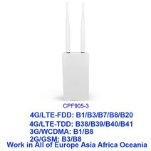 YIZLOAO-4G LTE 와이파이 라우터 4G Sim 카드 야외 Cpe 핫스팟 잠금 해제 모뎀 3G 무선 광대역 Antenn WAN, CPF905-3