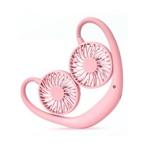 비켄 크리에이티브 레이지 행잉 넥 스몰 팬 USB 3 제너레이션, Pink, 079