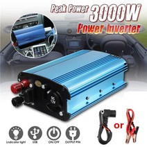 태양광인버터3kw 주택용 700w 500w 220 보조배터리 자동차 인버터 3000w dc 12244860v v 태양 광 발전 인버터 컨버터 도로 여행 휴가 야외 자동차 트럭, 24v