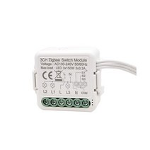 Tuya-스마트 Zigbee 조명 스위치 모듈 1 2 3 갱 지원 양방향 제어 타이밍 DIY 홈 오토메이션 알렉사 구글, 03 3 Gang