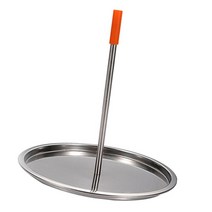 내구성 좋은 스테인레스 스틸 치킨 로스터 랙 야외 캠핑 그릴 안전한 바베큐 액세서리, 한개옵션0