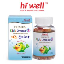 하이웰 키즈 오메가 60꾸미, 60정, 1통, 60정