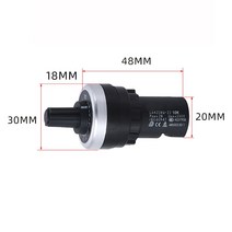 LA42DWQ-22 1K 2K 5K 22mm 직경 냄비 회전식 전위차계 변환기 거버너 arduino 용 인버터 저항 스위치, 08 200 천개 옴