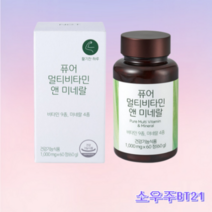 네츄럴굿띵스 퓨어 멀티비타민 앤 미네랄 1000mg 2박스, 네츄럴굿띵스퓨어멀티비타민앤미네랄1000mg2박