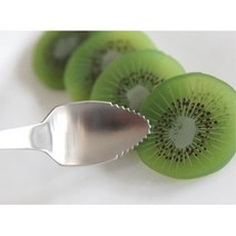 떠먹기편한 톱니모양 스푼 키위 자몽 방짜유기수저
