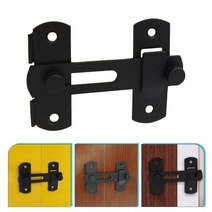 2pcs Barn Lock Buckle Pet Cage Lock Safety Protection Door Lock for Home, 02 7X5X017CM