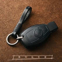 열쇠고리 2018 타입 벤츠 마이바흐 S급S 키케이스 S560S450S680 가죽 키홀더 가방 단추 남성 166872278, 벤츠 2건 블랙 선