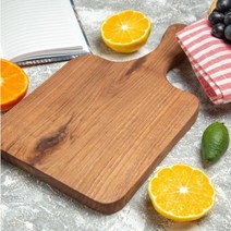 나무 도마 플레이팅 호주 캄포 항균 원목 캠핑 각인 수제 소 서빙 보드, 대(250mmx480mm)