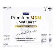 약국용 바이오랩스 프리미엄 MSM 조인트케어 관절영양제 식이유황 글루코사민 상어연골 240정