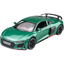 AUDI 아우디 스포츠 R8 V10 PLUS 1대24 자동차 모형 다이캐스트 청년K쇼핑, 그린
