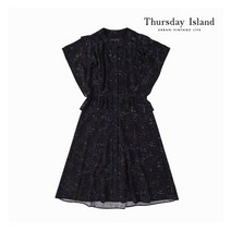 써스데이아일랜드 Thursday Island 여성 풀오픈 프릴 원피스T206MOP131W